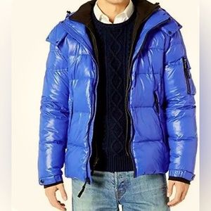 Mens S13 Cobalt Downhill Puffer Jacket
